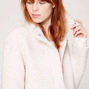 Funnel neck coat LOFT